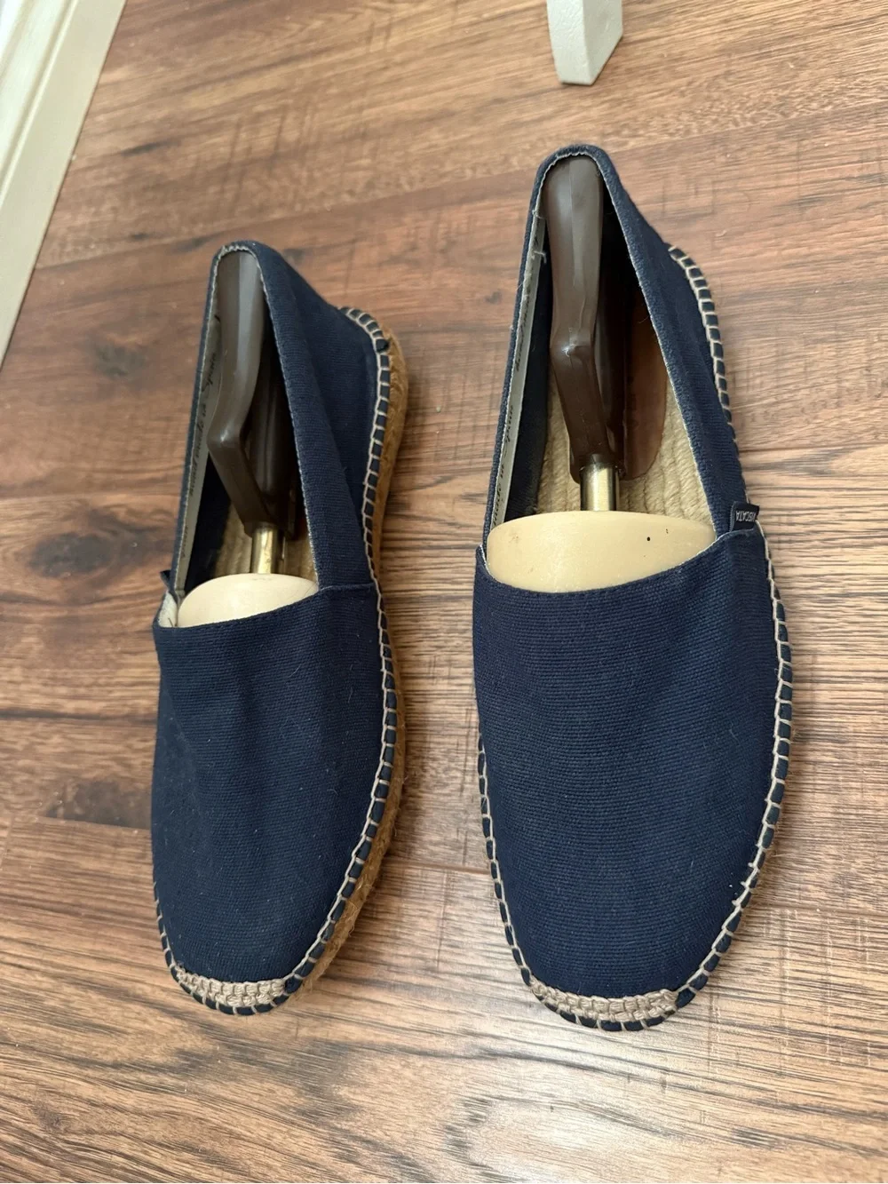 Viscata Men’s Navy Canvas Espadrilles Slip-On
